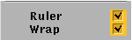 Ruler and Wrap function